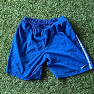Nike Men's Blue Athletic Gym Workout  Shorts Size Large L